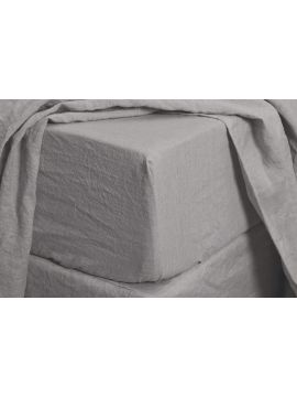 Freeport Linen/cotton Fitted Sheet