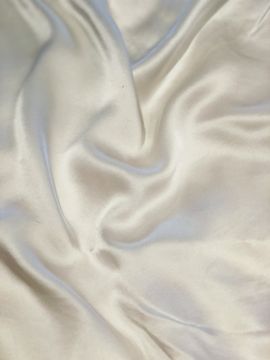 Medussa Pure Solid Ivory Silk Pillow Case