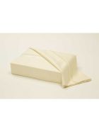 Athena Egyptian Cotton Sateen Fitted Sheet-IVORY